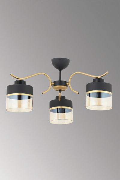 ESSLİGHT Sinem 3-Piece Plafonier Chandelier Living Room Kitchen Bedroom Young Room Office