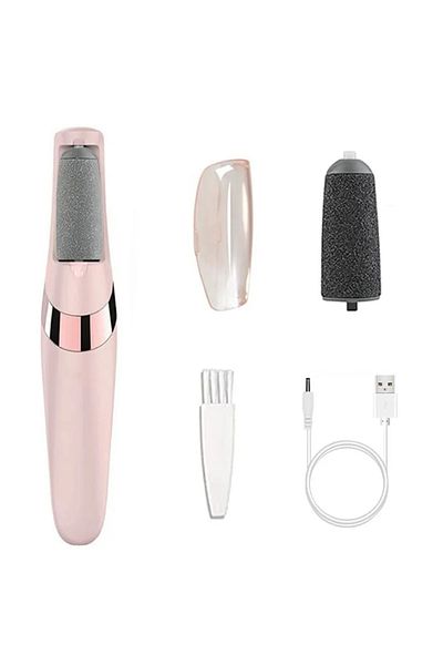 Choice Light Grey Electronic Tool File And Healing Tissue Remover Electric Foot Grinder Pink