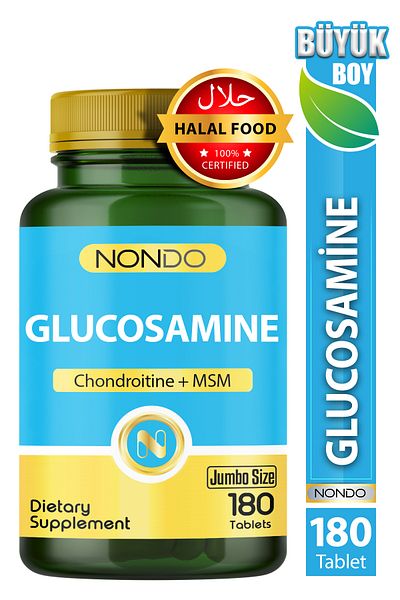 Nondo Glucosamine 180 Tablet (Jumbo Size 3 Months Use)