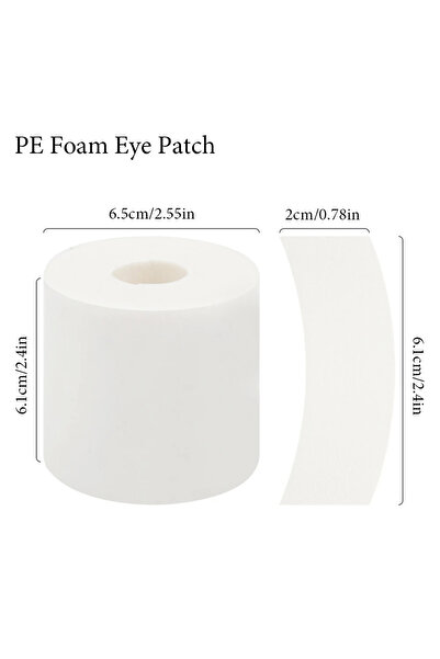 Choice1 1Roll-PE 110Pcs/Roll Eye Tapes Under Eye Patches Foam Eyelash Gel Pads Adhesive Tape Eyelash Extensi