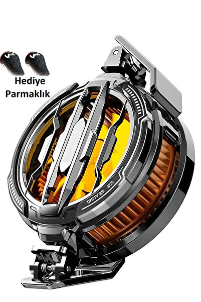 Fibaks Telefon Tablet Soğutucu Fan 15w Power Radyatörlü Magsafe/manyetik Ve Klipsli Parmaklık Eldiven