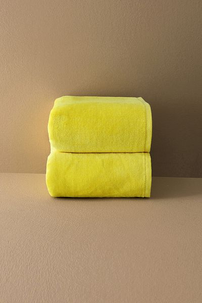 BOOVI Molo Sole - 2 pcs75x150 cmNew with the Most Trendy Touches – Beach Towel – Yellow Color with You