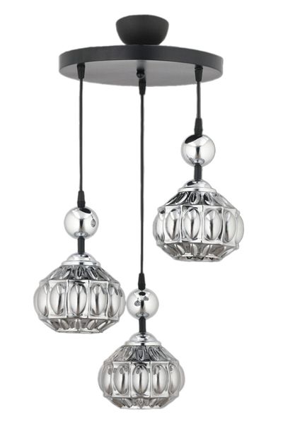 ESSLİGHT Hira 3-Piece Pendant Lamp Chandelier Living Room Bedroom Kitchen Young Room Office