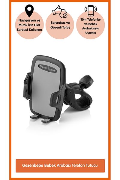 Gezenbebe Baby Stroller Phone Holder