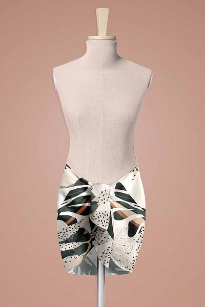 Pilloveland Chiffon Pareo - Κοντό και ψηλό φόρεμα παραλίας, εναλλακτικό προϊόν - Pare 50*150 cm