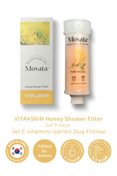 VITA4SKIN C Vitaminli ve Ballı Duş Filtresi - Saf Frezya Kokulu