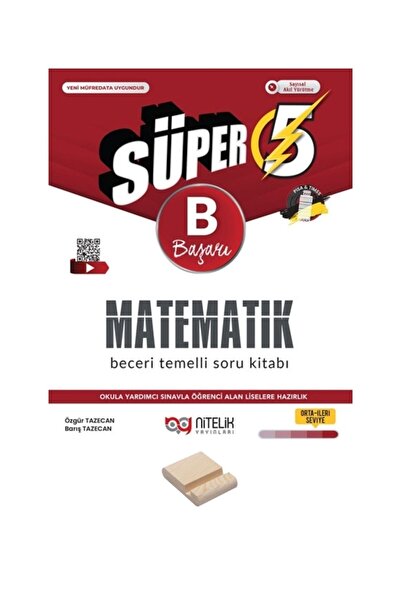 Nitelik Yayınları 5. Sınıf Beceri Temelli B Serisi Matematik Soru Bankası