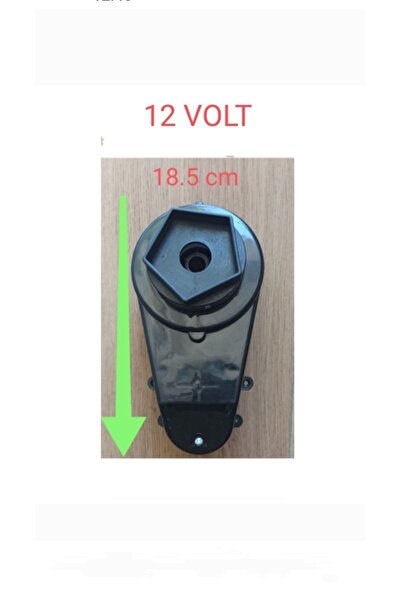 Dolu AKÜLÜ ARABA VE MOTORLAR İÇİN 12 VOLT 13000 RPM MOTOR+ŞANZIMAN (BEŞGEN BAŞLI)