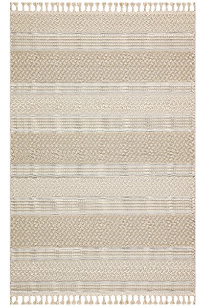 akbel halı & yatak exclusive home design Soho SH 05 Bej - Bukle Iskandinav Halı | Toz Tutmaz Hasır Dokuma Modern Halı