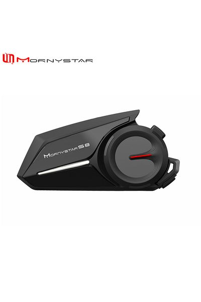 Choice Black Mornystar S8 Intercom Bluetooth For Motorcycle Helmet Headset Fm Music Sharing Helmet Communic