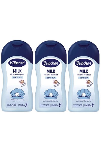 Bübchen 400 Ml x 3 Pieces Baby Moisturizing Milk