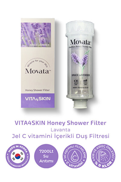 VITA4SKIN C Vitaminli ve Ballı Duş Filtresi - Lavanta Kokulu