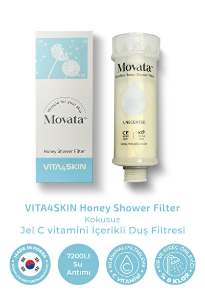 VITA4SKIN C Vitaminli ve Ballı Duş Filtresi - Kokusuz