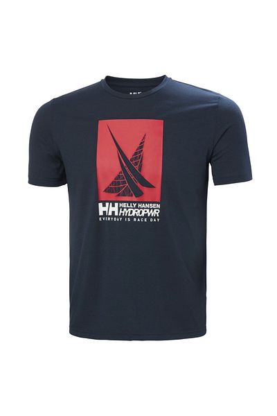 Helly Hansen Ανδρικό μπλουζάκι Hp Race Graphic με στρογγυλή λαιμόκοψη