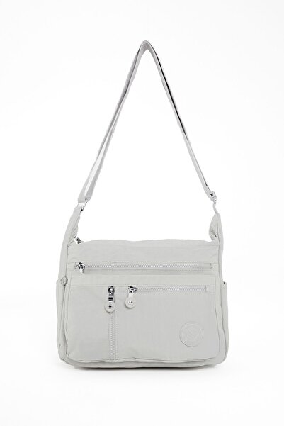 Sanmorris Жіноча середня сумка з 7 відділеннями, водостійка, з крихкої тканин...