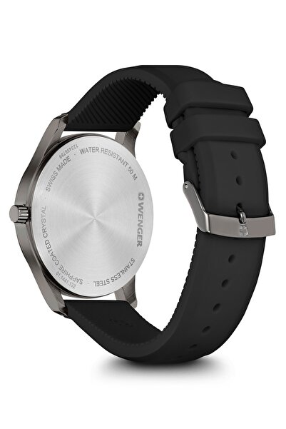 Wenger Mens Watch Wenger 01.1441.132, Quartz, 42mm, 5ATM