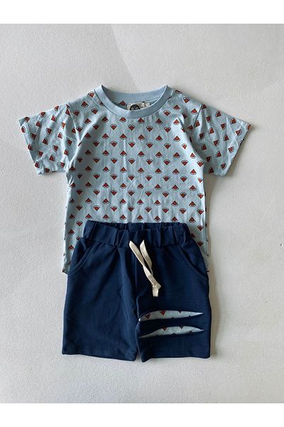 rg kidsstore Set pantaloni scurți pentru copii cu imprimeu pepene verde