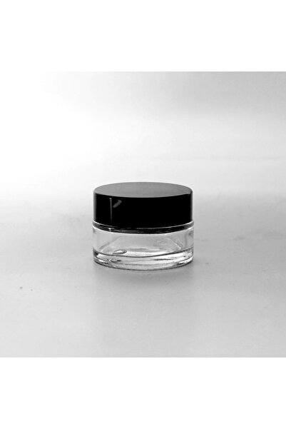 D&B YOL Krem Kavanozu 20 Ml (2 Adet) Boş Şeffaf Cam Kutu
