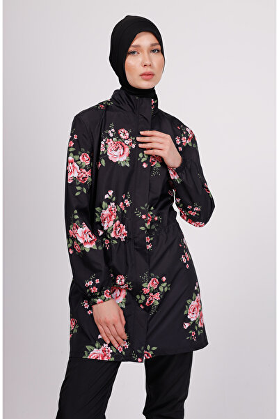 GAVLİA Σετ μαγιό με λουλουδάτο σχέδιο Nua – Σετ 4 τεμαχίων με παντελόνι αλεξί...