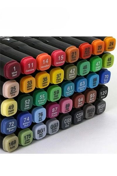 Generic 80 Color Markers
