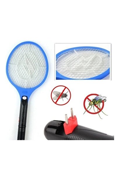 Can Can Store Elektronik Şarjlı Sinek Öldürücü Raket Elektrikli Sinek Öldürücü
