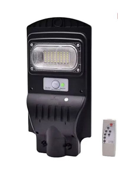 divendi-ro Solar Lamp, Motion Sensor, 60W Power, Remote Control, 48 LEDs, 1 BOX