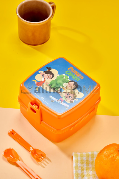 ALİNA HOME Grass 2-Layer Lunch Box with Eymen