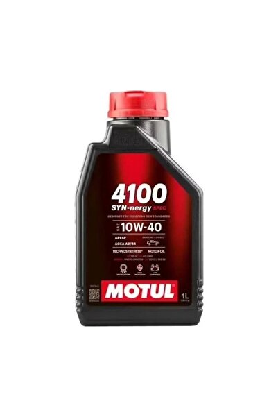 Motul 4100 SYN-nergy Spec 10W40 1 Lt Motor Yağı (Üretim Yılı : 2024)