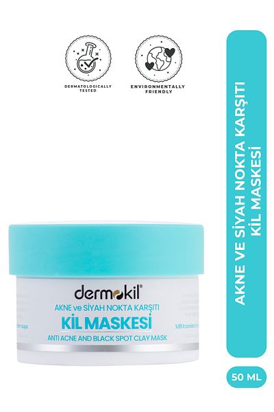 Dermokil Anti-Acne and Blackhead Clay Mask 50 ml