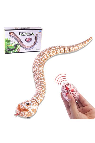 Generic Realistic Infrared Rc Rattle Snake Toy – Remote Control Snake Prank Toy For Kids & Adults Fun