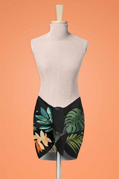 Pilloveland Flamingo 50*150 cm - Short and Tall Chiffon Pareo Beach Dress
