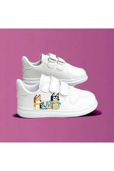 bhk desing Puppy Family Printed Children's Sports Shoes Sneaker