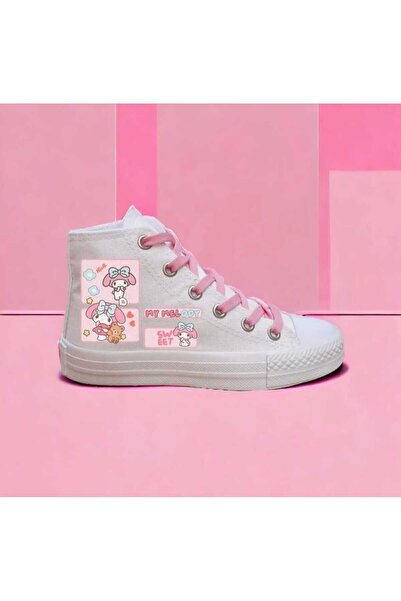 bhk desing My melodik keten kız çocuk kanvas spor ayakkabı sneaker