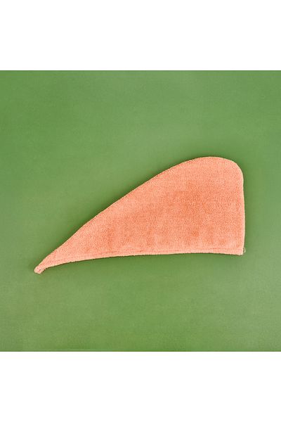 Nuvomon Salmon Microfiber Hair Towel - 57X27 cm