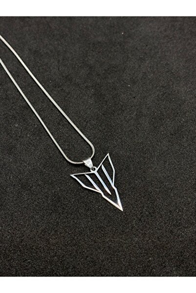 Es Silver Yamaha Mt Logo Kolye , Mt01 , Mt03 ,mt25 ,mt125 ,mt07 , Mt09, Mt10 925 Gümüş 50 5 Cm Çelik Zincir