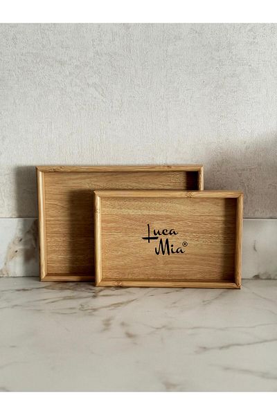 Luca Mia Bamboo 2 Tray 20X30Cm-25X35Cm