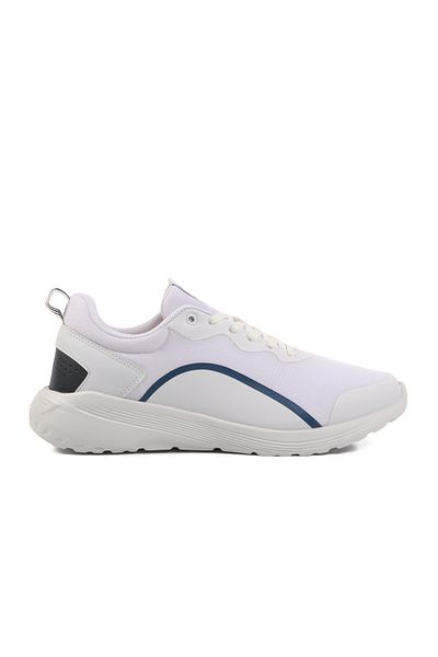 WALKWAY Ανδρικά αθλητικά παπούτσια White Mesh Light Flexible Dera 640 M