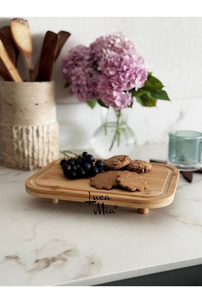 Luca Mia Bamboo Presentation & Serving Board 27X22 cm