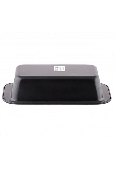 ertone Tava Dreptunghiulara Pentru Copt, Ert-mn 562b, Anti-aderenta, 33,5x22x4 Cm, Negru