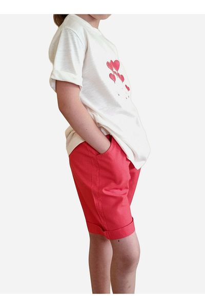 Veni Baby Girl's Shorts T-Shirt Set