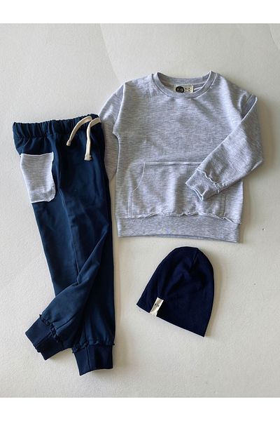 rg kidsstore Unisex Kids - Σετ φούτερ και φούτερ 3 τεμαχίων