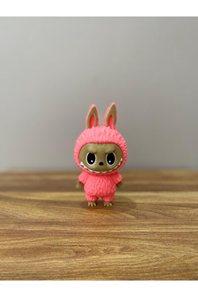 Ela Crafts لعبة مجسمة من لابوبو - 12 سم وردي