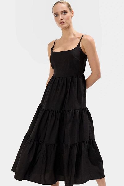 PayBuy Maxi Woven Dress Cotton Summer Casual Skater Comfortable Cut Distinguished Material Zarifane Design