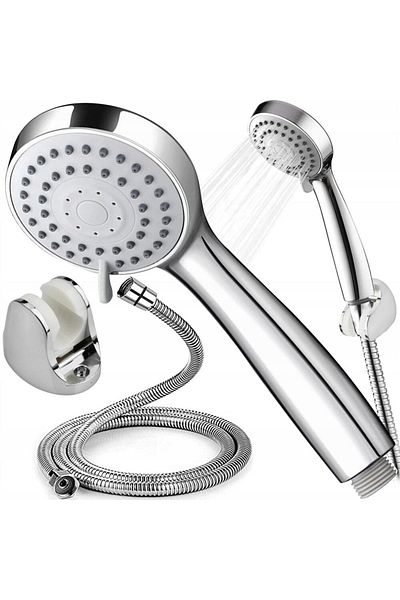 divendi-ro Multifunctional Shower Head, Round Shape, 3 Spray Modes