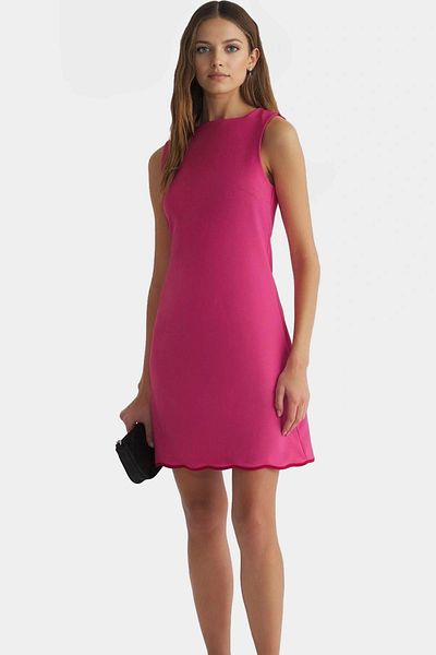 PayBuy Mini a Line Woven Dress 88% Polyester 12% Elastane Summer Stylish Appearance Comfortable Use