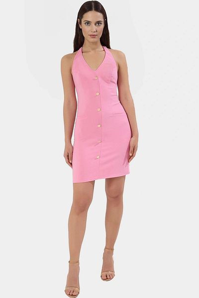 PayBuy Mini Woven Halter Boy Dress Summer Casual Stylish Design Comfortable and Long Lasting