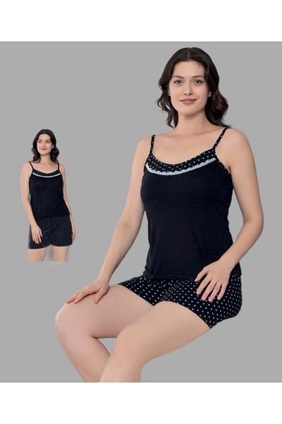 şıklık durağı Summer Cotton Combed Women's Shorts Set
