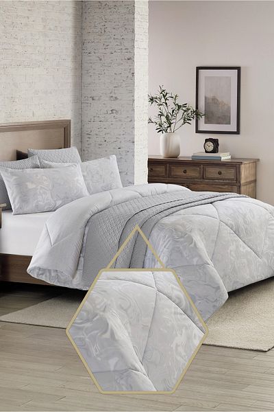 Bee Home Bed and Bath Costco | 6 Pieces King Comforter Set - 279 X 243 Cm