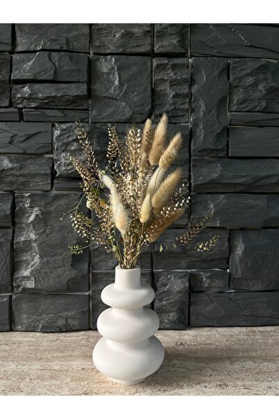 ERGİNCİ HOME Bohem Tarz BEJ Iskandinav Orta Boy Twist Vazo Hediyelik Pinteres...