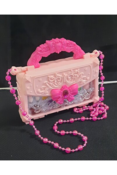 TOYSTAR Dikdörtgen Çantalı Makyaj Seti Pembe 14x9 cm